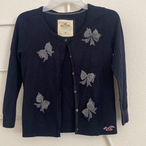 Hollister Sweater Navy Blue SZ M NWOT